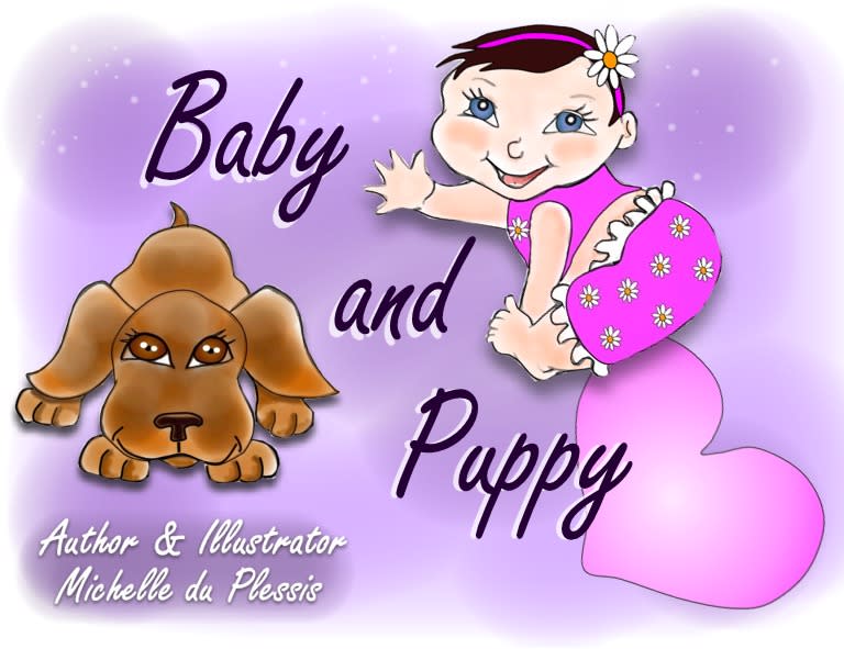 BABE COMICS "Baby And Puppy"