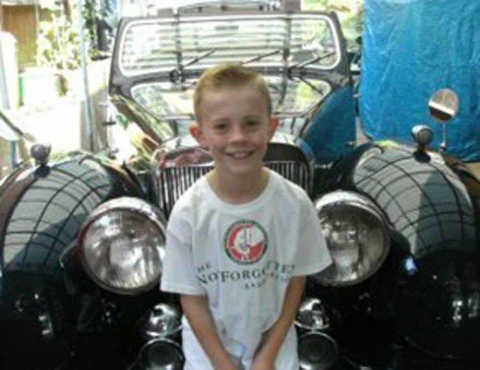 Max inherited his passion for cars from his granddad, who has seven classic automobiles. (Collect/PA Real Life)