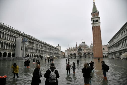 Venice is one fo the places most recently hit by flooding