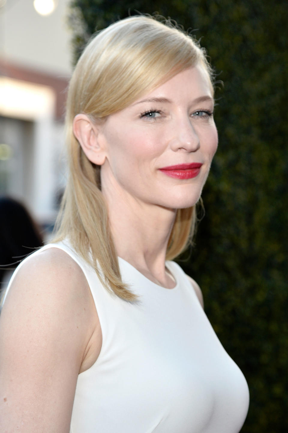 <p>Cate Blanchett arrives at the premiere of <em>Blue Jasmine</em> hosted by AFI and Sony Picture Classics at AMPAS Samuel Goldwyn Theater on July 24, 2013, in Beverly Hills. (Photo: Getty Images) </p>