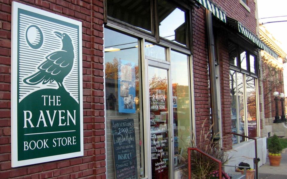 <p>What’s a college town without a first-rate indie bookstore? Lucky for Lawrence, home of the University of Kansas, <a rel="nofollow noopener" href="http://www.ravenbookstore.com/" target="_blank" data-ylk="slk:The Raven Book Store" class="link ">The Raven Book Store</a> fits the bill. Specializing in literary fiction, mystery and regional books, you’ll also find a great selection of literary journals, postcards and more. “Right away, you get a sense of place from being there because they wear their region on their sleeve,” says Tina Casagrand, publisher of “The New Territory.” “It's a relatively tiny space, but they curate it well and keep it feeling really fresh.” With a resident cat and plenty of local authors stopping by to sign books or read a poem or two, the Raven screams local in all the best ways.</p>