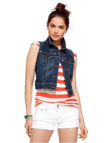 #4. Denim Vest