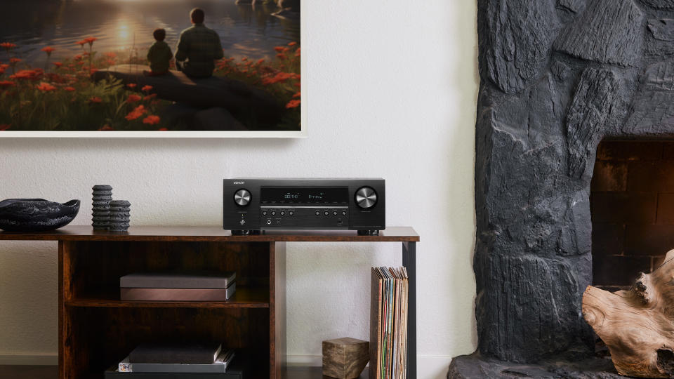 Denon AVR-S670 AV receiver lifestyle shot