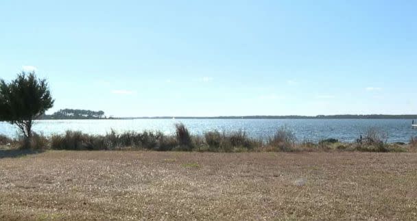 PHOTO: Coast guard search for a downed plane that was carrying 8 passengers in Carteret County, N.C., Feb 14, 2022. (WCTI)