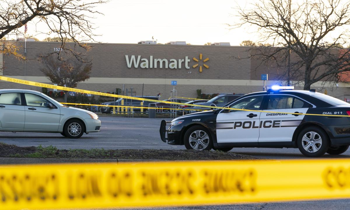 Six personnes tuées dans une fusillade à Walmart à Chesapeake, en Virginie