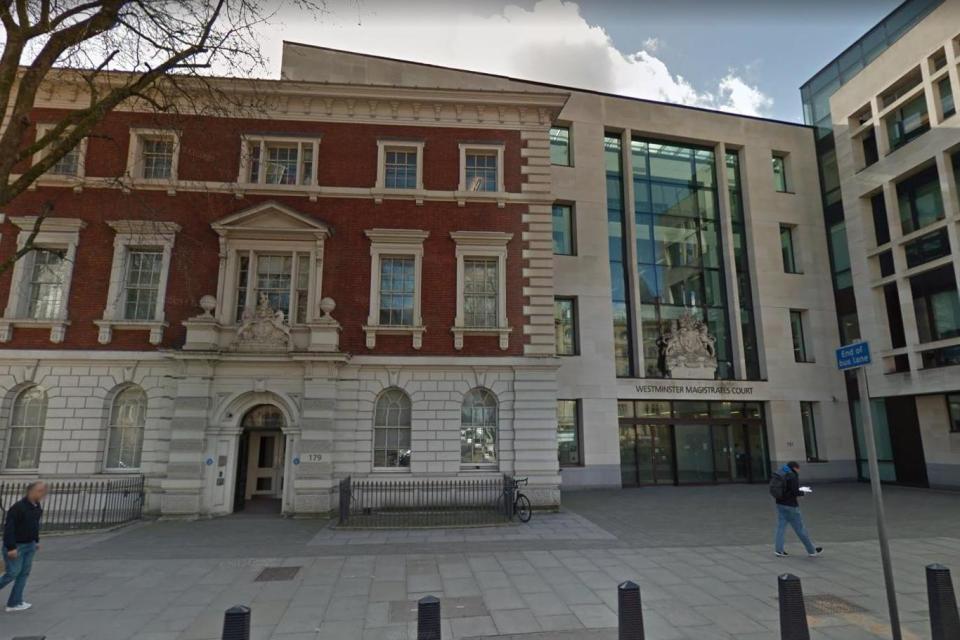 Death: The man died at Westminster Magistrates' Court: Google Street View