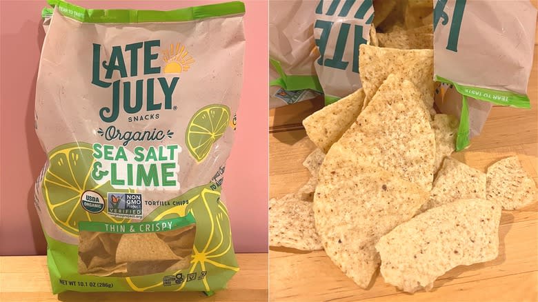 Late July Organic Sea Salt & Lime tortilla chips