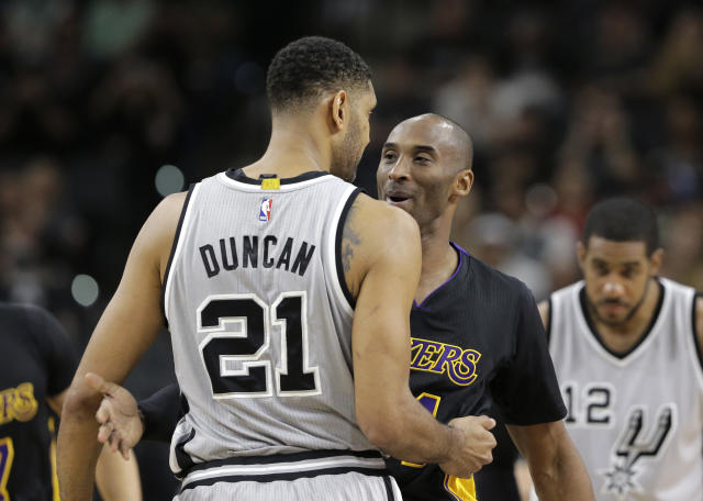 Kobe Bryant, Tim Duncan, Kevin Garnett headline Basketball Hall of Fame  class