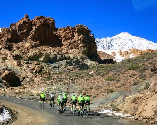 File photo of a Teide training camp with the Slipstream franchise. (Photo: Andrew Hood)