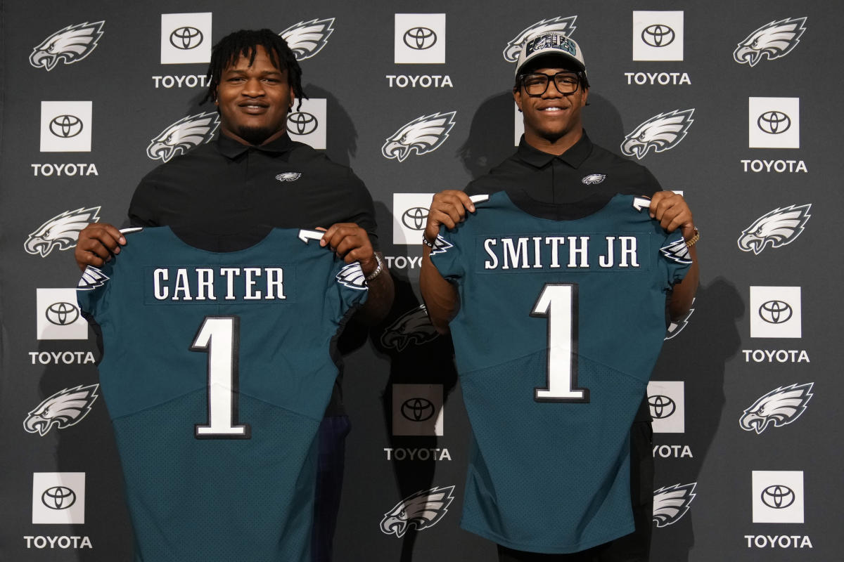 Jalen Carter Philadelphia Eagles jersey: How to buy the No. 9 draft pick's  new gear 