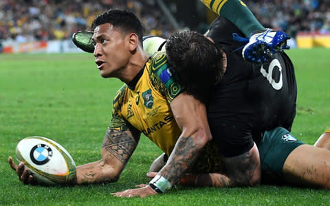 Israel Folau - Credit: AAP