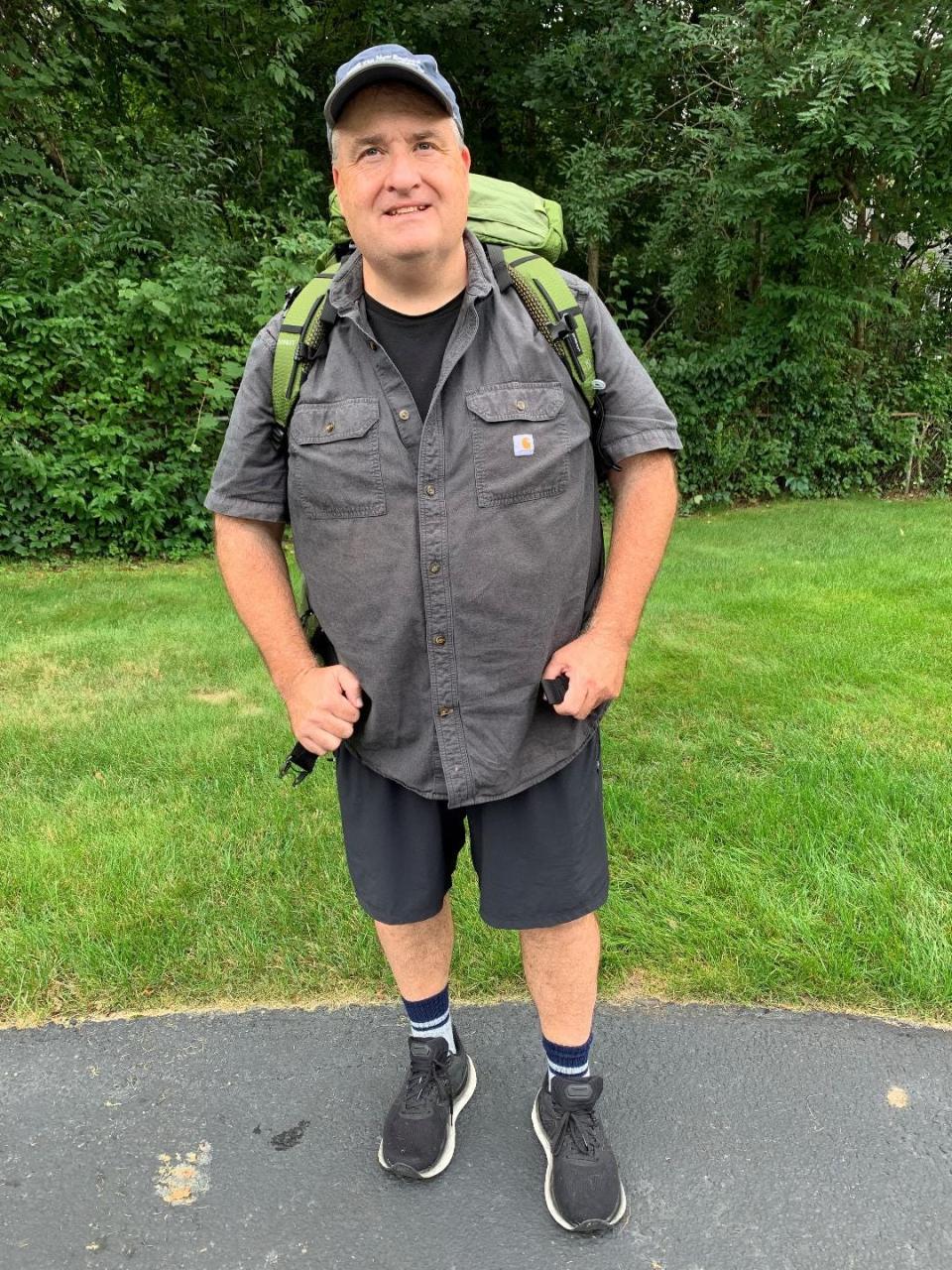 Michael McKenna, who is walking across the southern United States to raise money for the New England Center for Children, has raised about $800,000 for the Southborough school that his son attended and which McKenna says "provides the gold standard for severely autistic children."