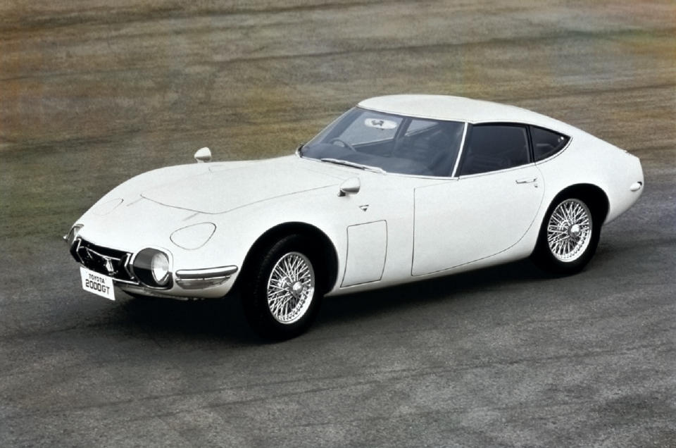 <p>The Toyota 2000GT was the LFA of its time, an all-singing technical showpiece from the Japanese firm to prove it could build a sports car every bit as well as the Europeans. Its sleek looks and coupe profile certainly hit the mark, as did the 150bhp 2.0-litre six-cylinder engine. Unfortunately, Toyota only sold 337 in total, which has secured the 2000GT a spot as one of the most sought after classics in the world.</p><p>Such low production numbers mean the 135mph 2000GT is always going to be rare in any country. In the UK, there is just one registered for the road, though there were as many as nine on the road in late 1999; two are currently on SORN. One 2000GT sold at auction in Paris in 2023 for <strong>€623,750 (around £540,000)</strong>.</p>