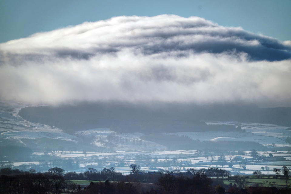 In pictures: Frozen Britain as temperatures plunge to -7C on coldest day of 2020