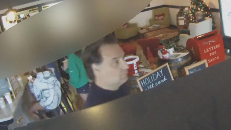 Surveillance video shows Brian Walshe at the Press Juice Bar in Norwell, Massachusetts, on Jan. 2, 2023, one day after his wife, Ana Walshe, was last seen.  / Credit: CBS Boston