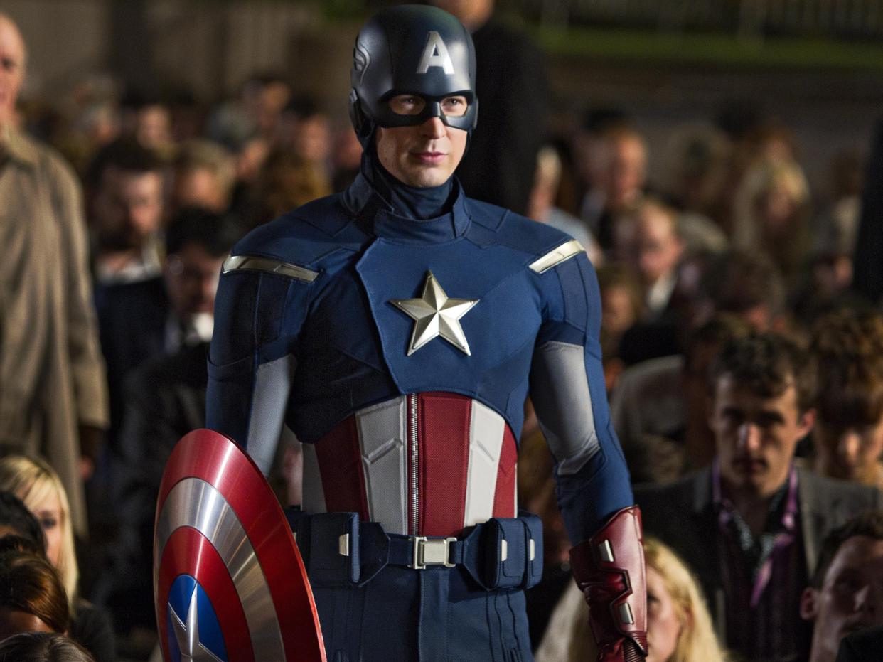 <p>Captain America co-creator's son condemns pro-Trump Capitol Hill rioters using Marvel character's imagery</p> (Shutterstock/Rex)