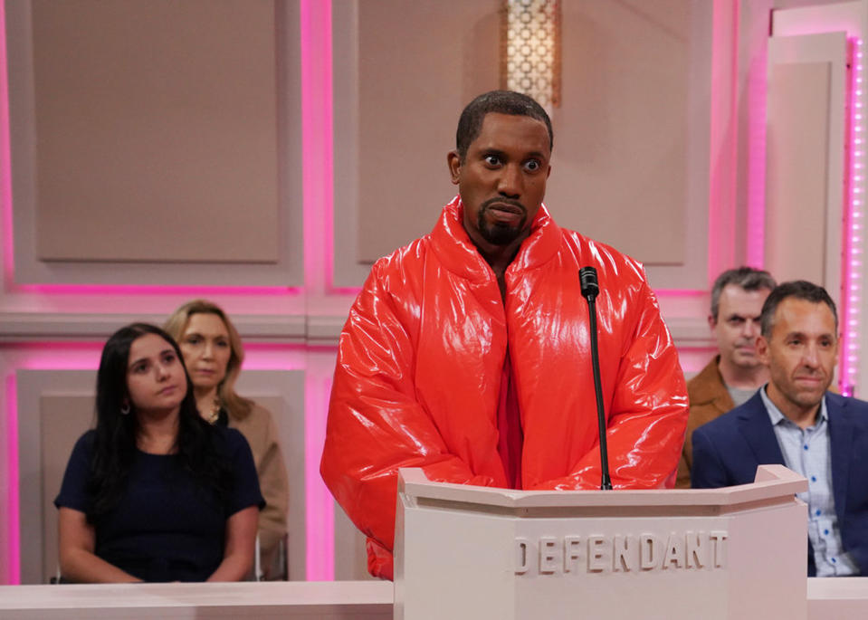 Image: Chris Redd as Kanye West (Rosalind O'Connor / NBC)