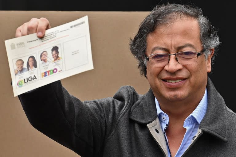 Petro, tras votar en Bogotá