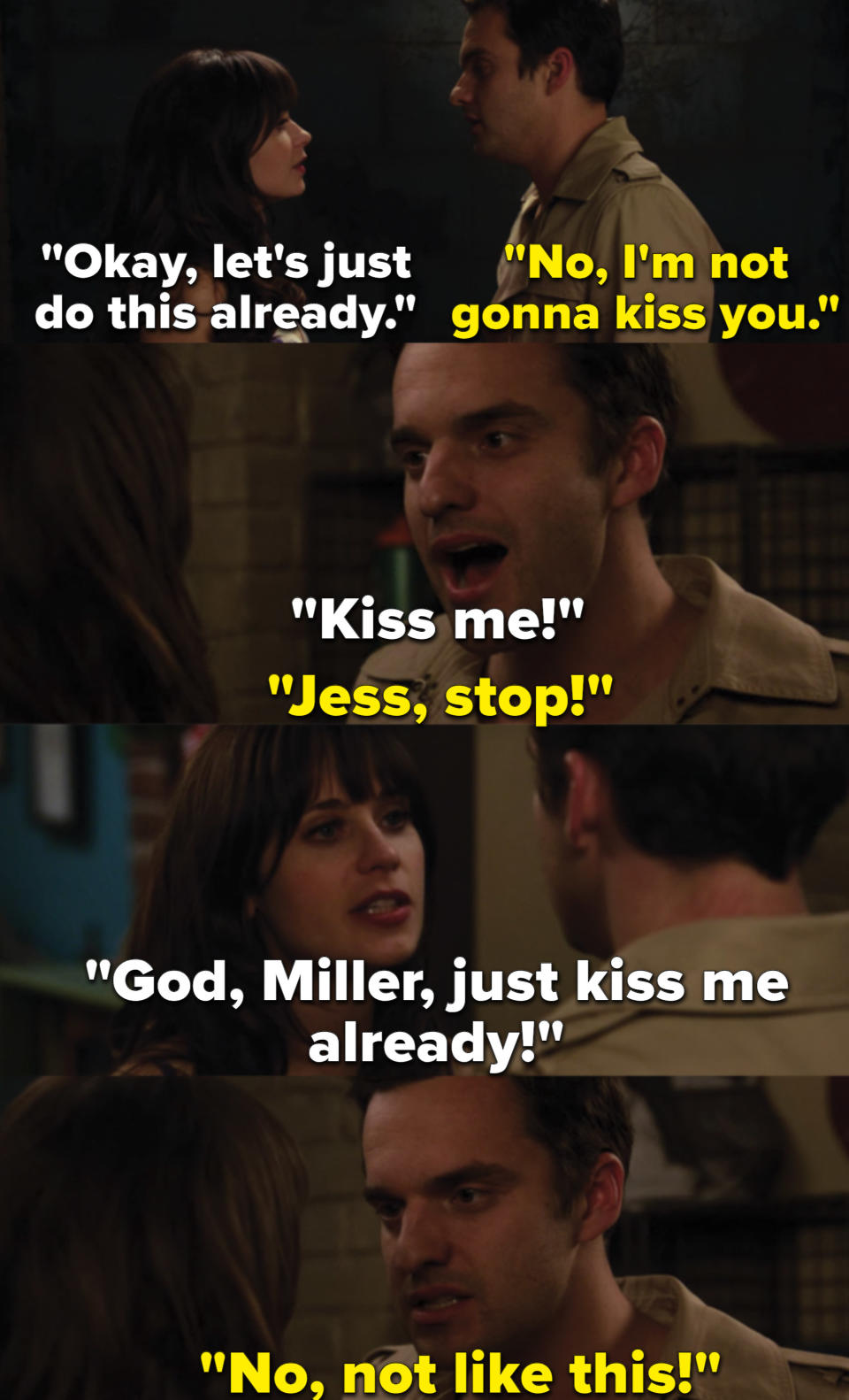 <div><p>"I think this was such an underrated moment in their relationship. He thought about kissing her for a long time and that's so romantic!"</p><p>—<a href="https://www.buzzfeed.com/carolinelee7185" rel="nofollow noopener" target="_blank" data-ylk="slk:carolinelee7185;elm:context_link;itc:0;sec:content-canvas" class="link ">carolinelee7185</a></p></div><span> Fox</span>