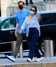 <p>Olivia Munn and John Mulaney go shopping near N.Y.C.'s World Trade Center on Aug. 4. </p>