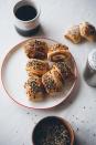 <p>Let's not forget about Hanukkah cookies either.</p><p>Get the <a href="http://mynameisyeh.com/mynameisyeh/2014/12/halva-rugelach" rel="nofollow noopener" target="_blank" data-ylk="slk:Halva Rugelach recipe;elm:context_link;itc:0;sec:content-canvas" class="link "><strong>Halva Rugelach recipe</strong></a> from My Name Is Yeh.</p><p><strong>RELATED:</strong> <a href="https://www.goodhousekeeping.com/holidays/g4014/hanukkah-foods/" rel="nofollow noopener" target="_blank" data-ylk="slk:30 Traditional Hanukkah Foods to Complete Your Holiday Dinner;elm:context_link;itc:0;sec:content-canvas" class="link ">30 Traditional Hanukkah Foods to Complete Your Holiday Dinner</a></p>