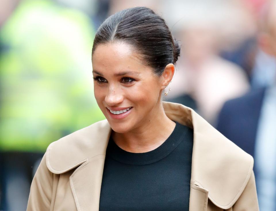 See New Behind-the-Scenes Photos of Meghan Markle at the Photo Shoot for Her Charity Clothing Collection