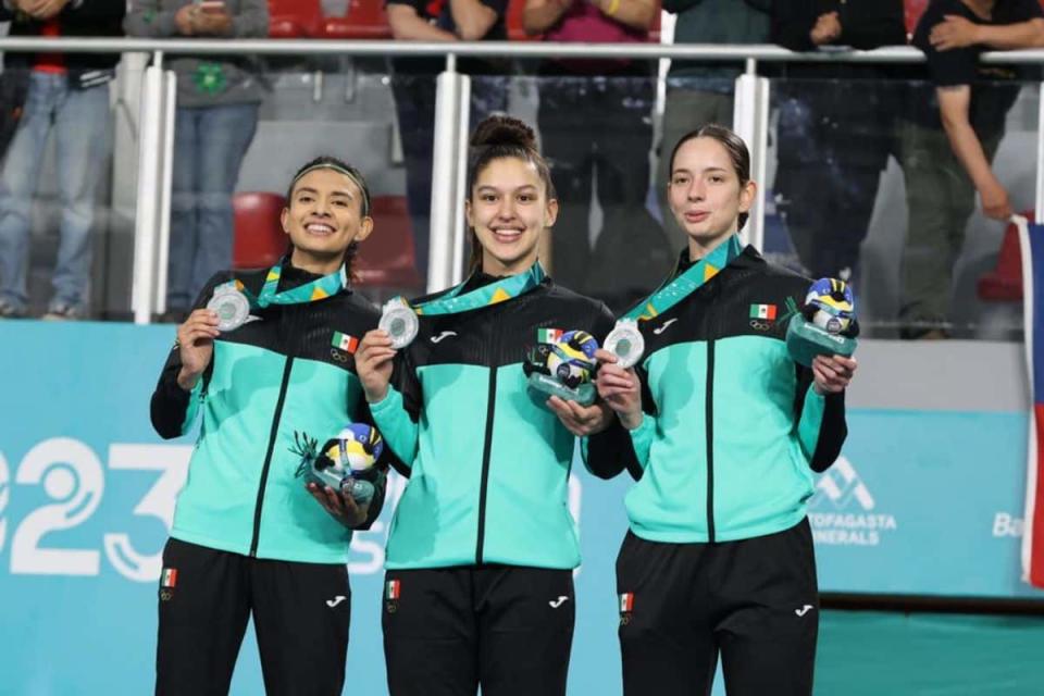Fabiola Villegas, Leslie Soltero y Victoria Heredia