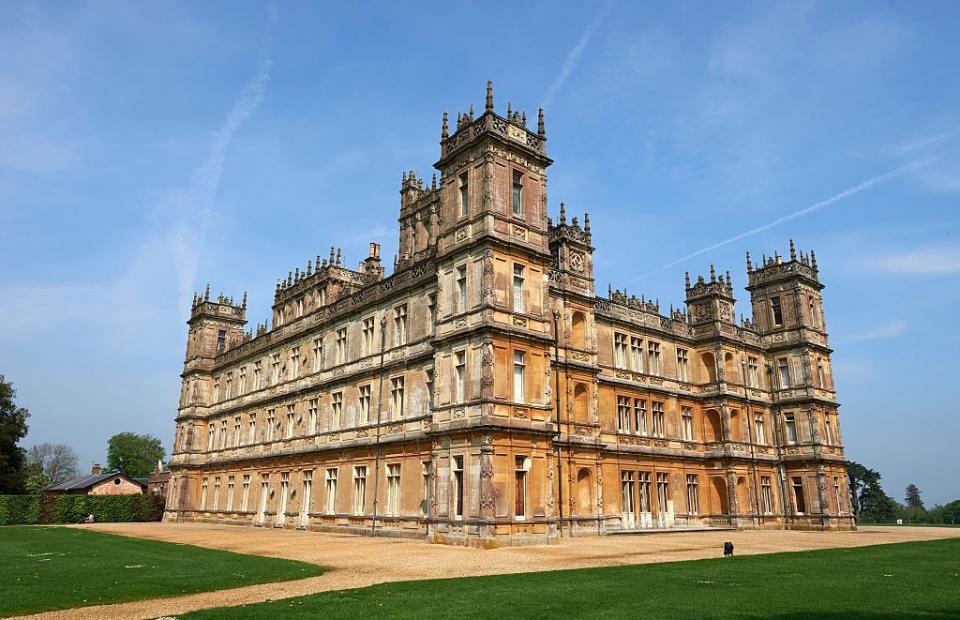 highclere castle, is pictured in highclere, southern england, on may 12, 2016 as britain mulls questions of identity and its possible exit from the european union, 2016 is an anniversary year for three of its most potent symbols the queen, shakespeare and gardener capability brown lancelot capability brown is credited with having created over 170 gardens, among them the grounds of highclere castle, made famous as the set of the hit television series downton abbey afp niklas hallen to go with afp story by florence biedermann photo credit should read niklas hallenafp via getty images