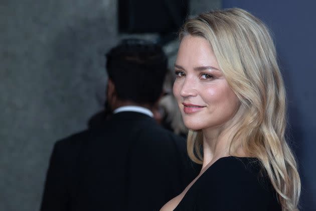 <p>Virginie Efira le 16 octobre 2021 à Londres.</p>