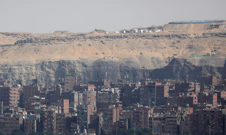 A view of housing at Manshiyet Nasser shanty town Al-Duwayqa "Duwaiqa" in eastern Cairo, Egypt, October 3, 2018. REUTERS/Amr Abdallah Dalsh