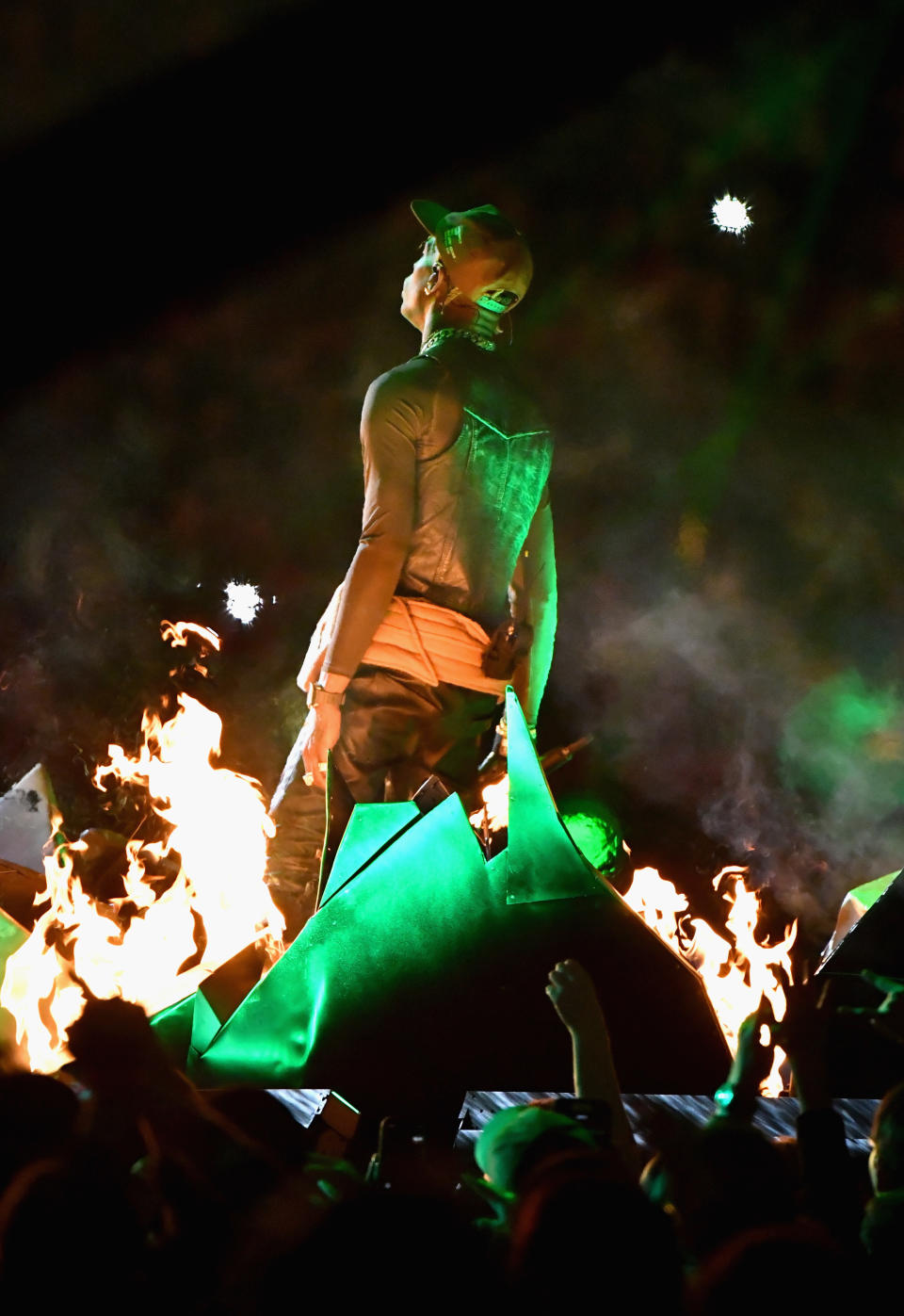 Scott brought his trademark high energy to the show. (Photo: Jeff Kravitz via Getty Images)