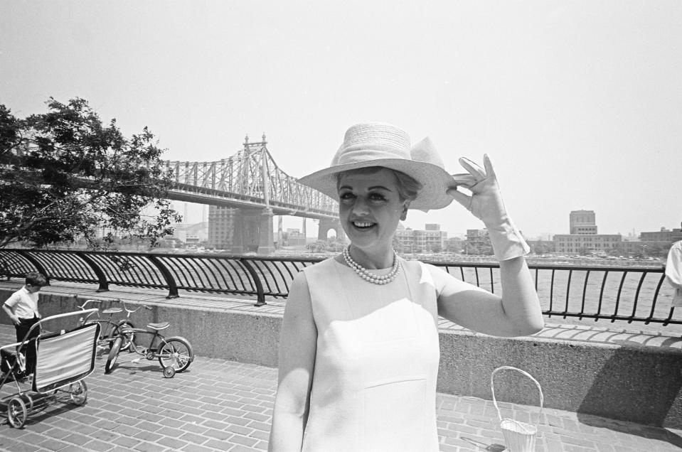 Angela Lansbury in New York City