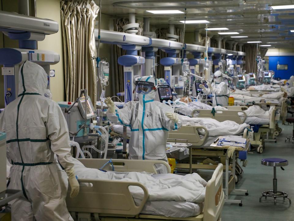 wuhan hospital coronavirus icu patients