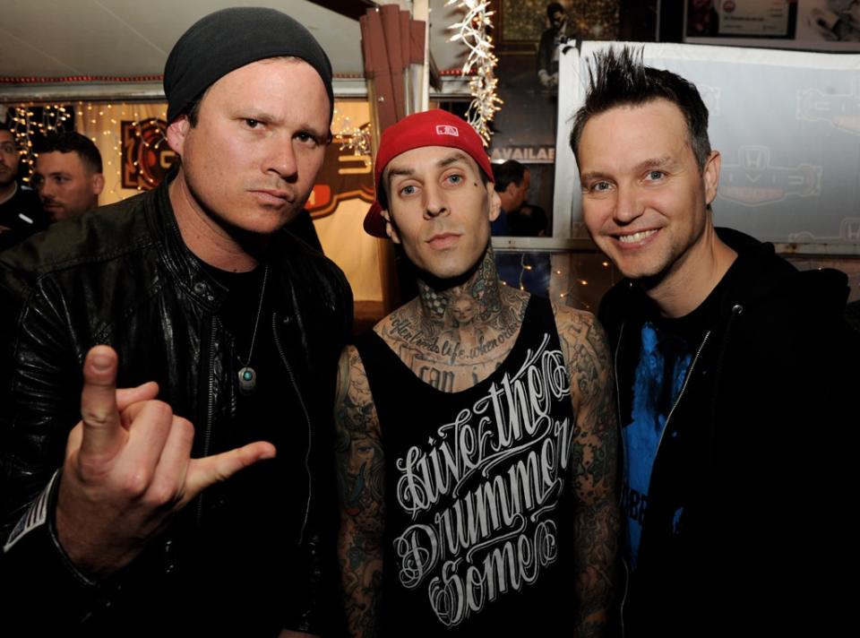 Blink-182, Tom DeLonge, Travis Barker, Mark Hoppus