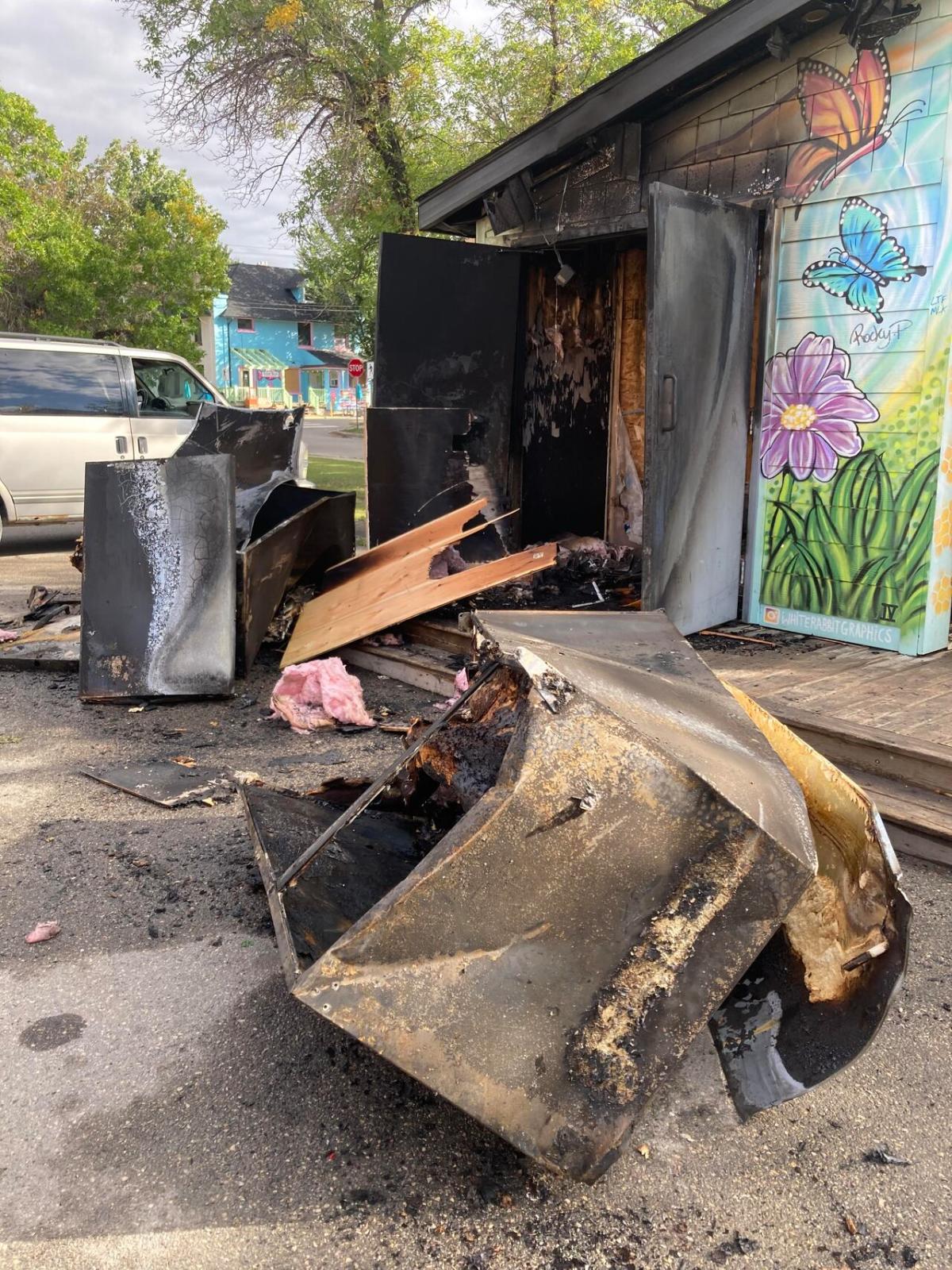 Organizer ‘devastated’ after fire damages Cathedral community fridge