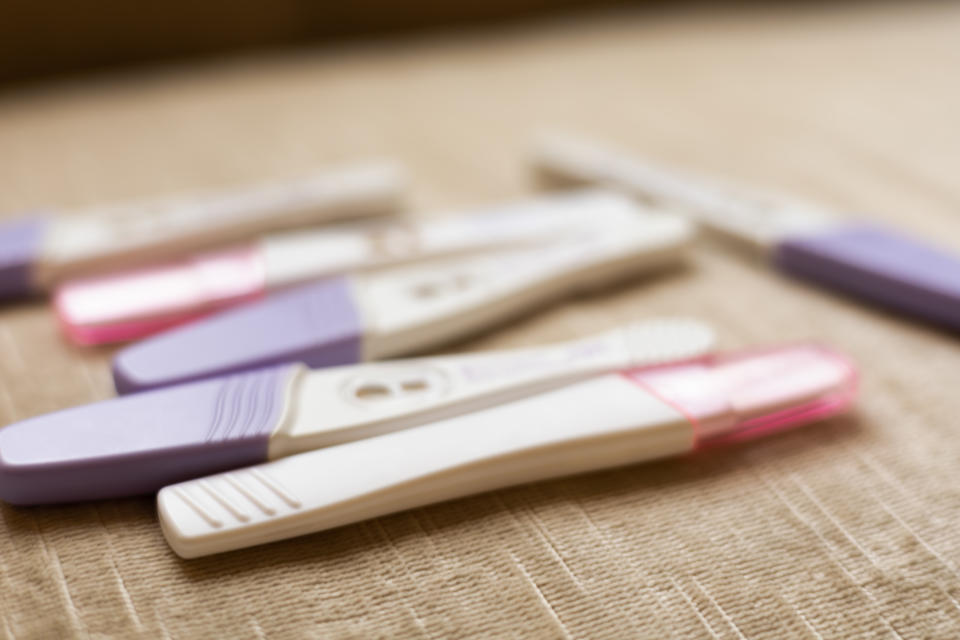 used pregnancy tests ~ shot with canon eos rp