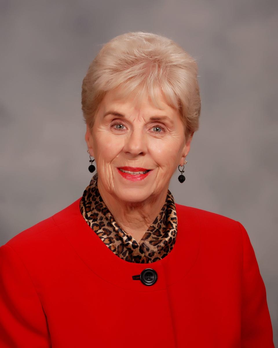 Margaret "Peg" Smith, Volusia County school superintendent in 2012.