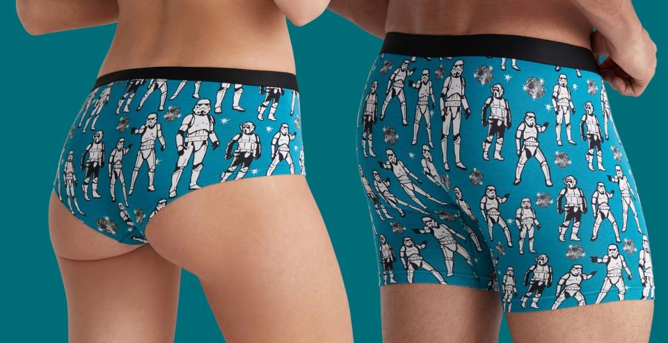 These galactic MeUndies are perfect for any jedi fan. (Photo: MeUndies)