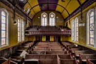 <p>Wie lange seine gesamte Reise durch Europa dauerte, verriet er ebenfalls nicht. Wie lange es auch war, die Fotos waren es wert: Diese (ehemalige) Kirche befindet sich im Vereinten Königreich. (Foto: Caters, James Kerwin) </p>