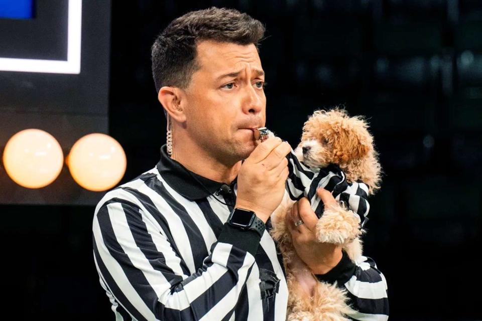 Puppy Bowl Referee Dan Schachner Adopts His First Dog After 13 Years of