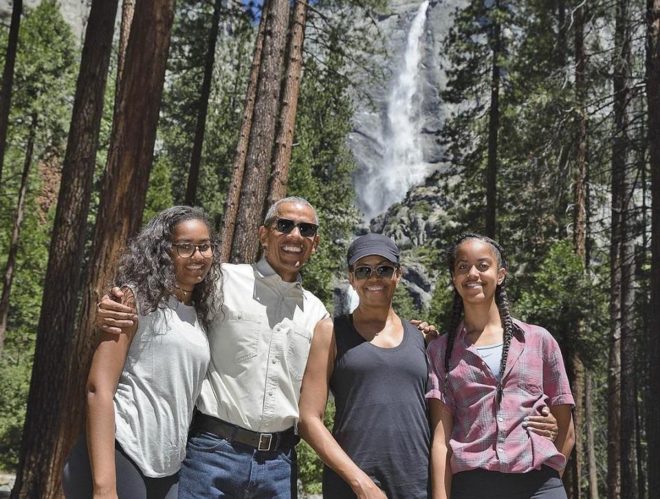 The Obama family