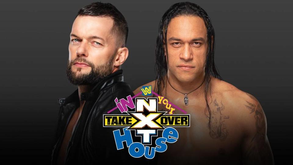 Finn Balor vs. Damian Priest at NXT TakeOver: In Your House.