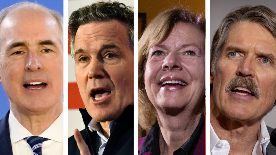 Democratic Senate incumbents leading in 2 swing states Polling