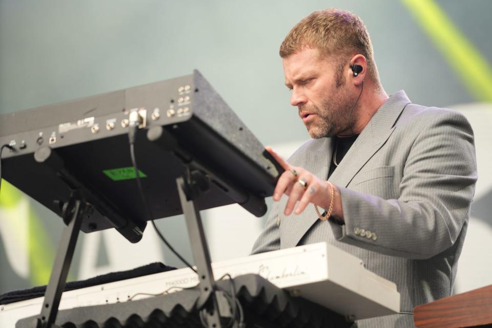 Ryan Hope of Gabriels performs at Austin City Limits Music Festival on Oct. 7 in Zilker Park.