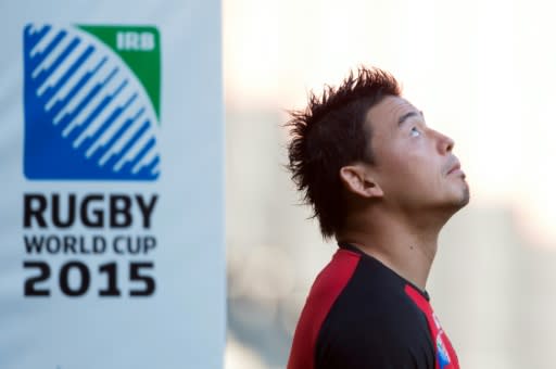 Fullback Ayumu Goromaru was a hero of Japan's 2015 World Cup campaign