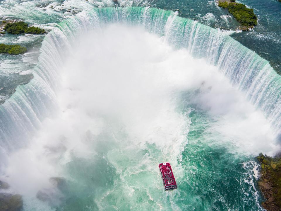 Niagara Falls from above - Credit: Chase Guttman
