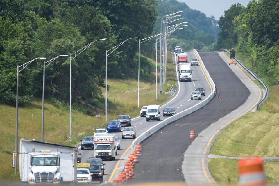 The Interstate 640 road work is on schedule to be finished by Nov. 30. Drivers can expect two-lane traffic to continue through the end of the project.