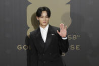 Taiwanese director Fandy Fan arrives at the 58th Golden Horse Awards in Taipei, Taiwan, Saturday, Nov. 27, 2021. Fan is a guest at this year's Golden Horse Awards, one of the Chinese-language film industry's biggest annual events. (AP Photo/ Billy Dai)