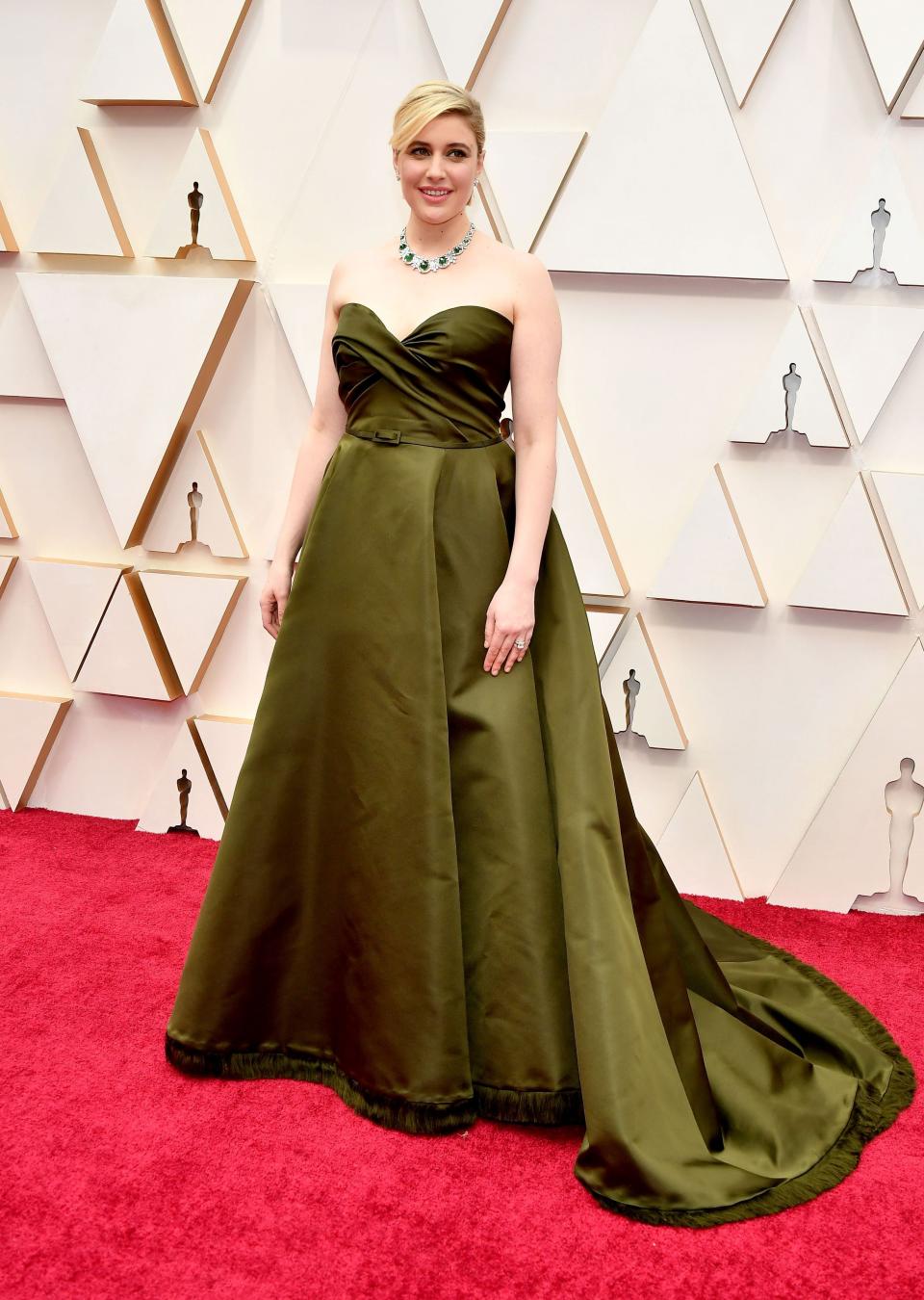 Greta Gerwig at the 2020 Oscars