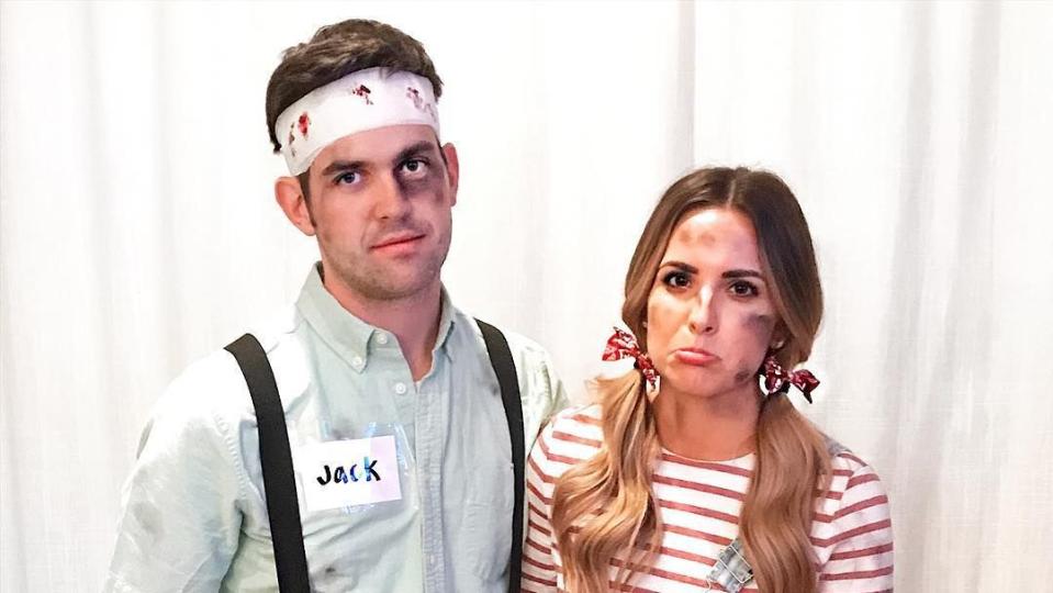 jack and jill couples halloween costume